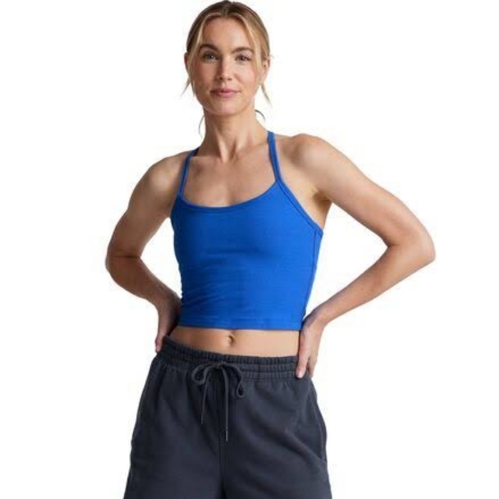 Beyond Yoga Blue Sports Bra